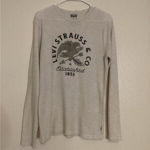 Levi’s Long Sleeve Waffle Knit Top (Size M)